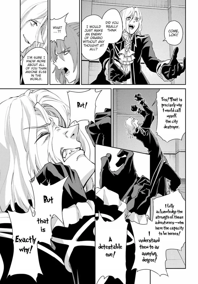 Dungeon ni Deai wo Motomeru no wa Machigatte Iru Darou ka Gaiden - Sword Oratoria Chapter 133 page 38
