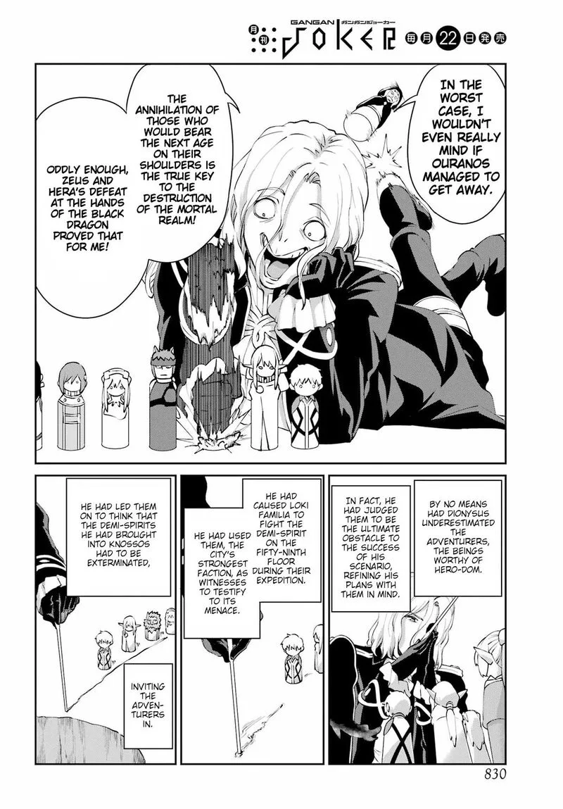 Dungeon ni Deai wo Motomeru no wa Machigatte Iru Darou ka Gaiden - Sword Oratoria Chapter 133 page 46