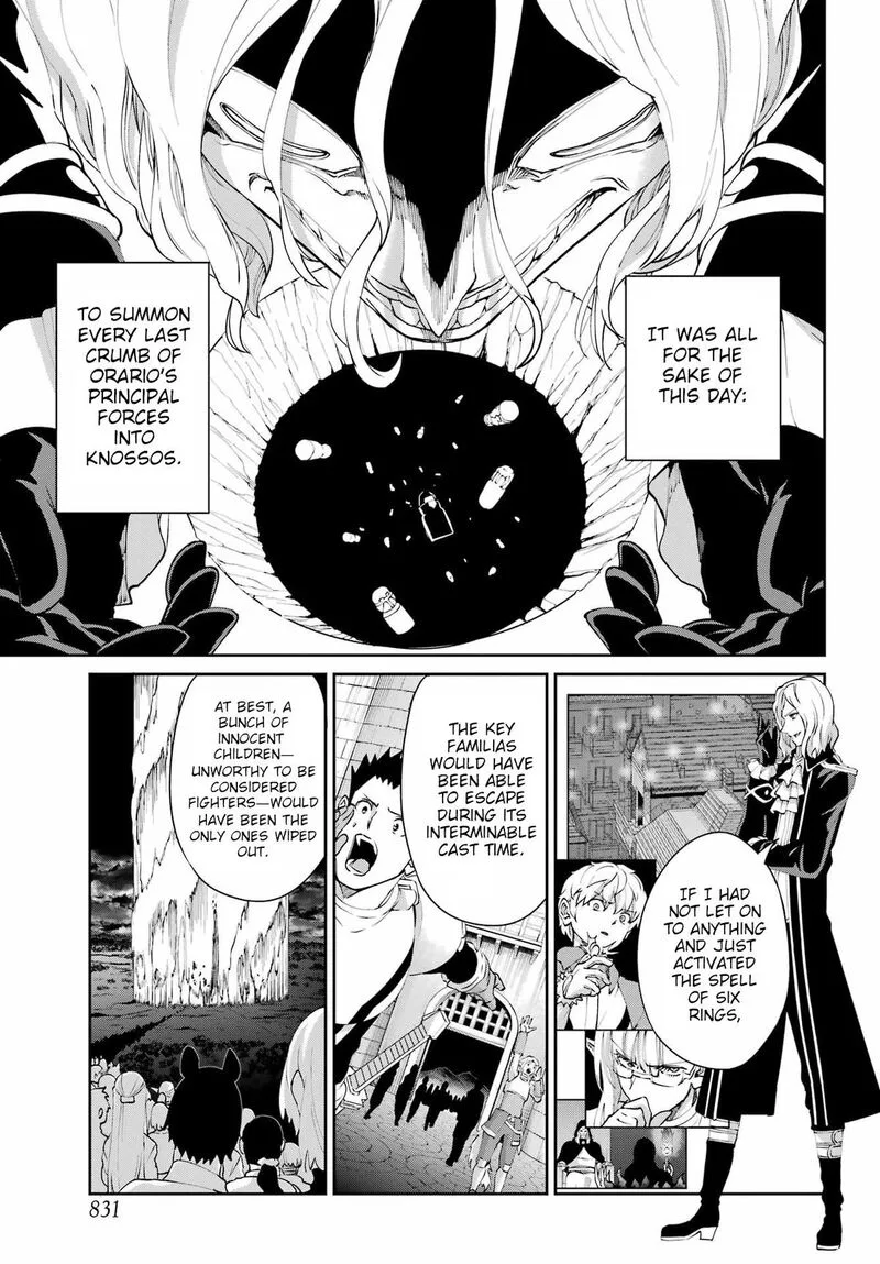 Dungeon ni Deai wo Motomeru no wa Machigatte Iru Darou ka Gaiden - Sword Oratoria Chapter 133 page 47