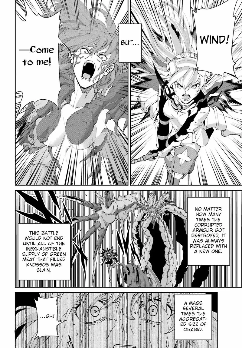 Dungeon ni Deai wo Motomeru no wa Machigatte Iru Darou ka Gaiden - Sword Oratoria Chapter 134 page 17