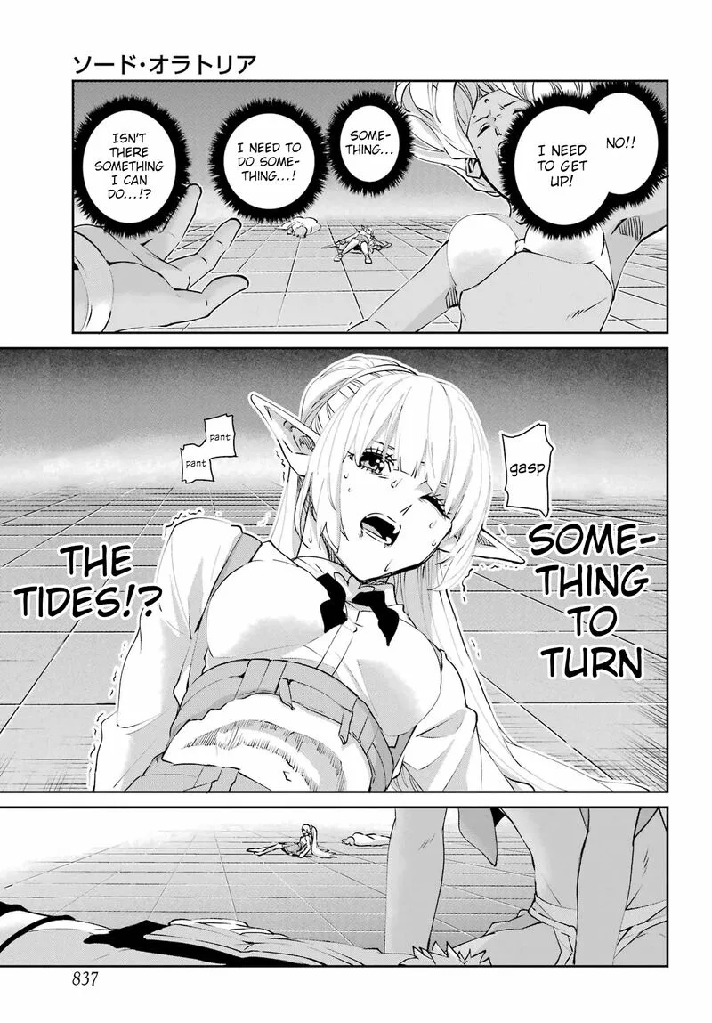 Dungeon ni Deai wo Motomeru no wa Machigatte Iru Darou ka Gaiden - Sword Oratoria Chapter 135 page 34