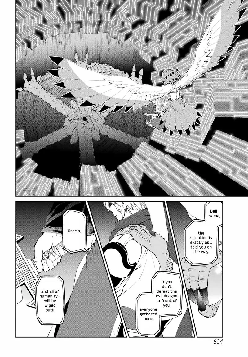Dungeon ni Deai wo Motomeru no wa Machigatte Iru Darou ka Gaiden - Sword Oratoria Chapter 136 page 27