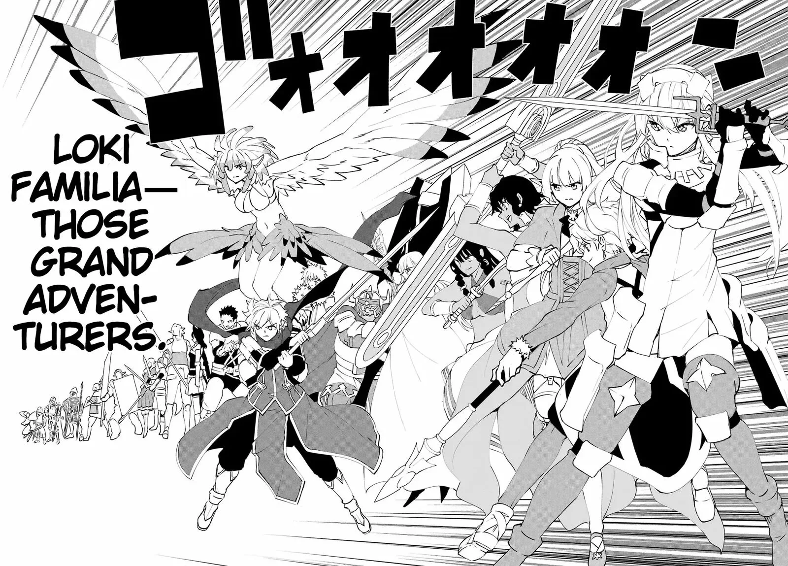 Dungeon ni Deai wo Motomeru no wa Machigatte Iru Darou ka Gaiden - Sword Oratoria Chapter 136 page 43