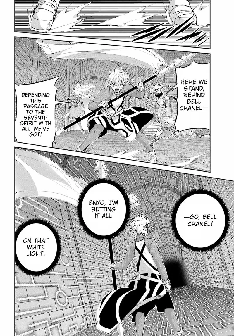 Dungeon ni Deai wo Motomeru no wa Machigatte Iru Darou ka Gaiden - Sword Oratoria Chapter 136 page 46