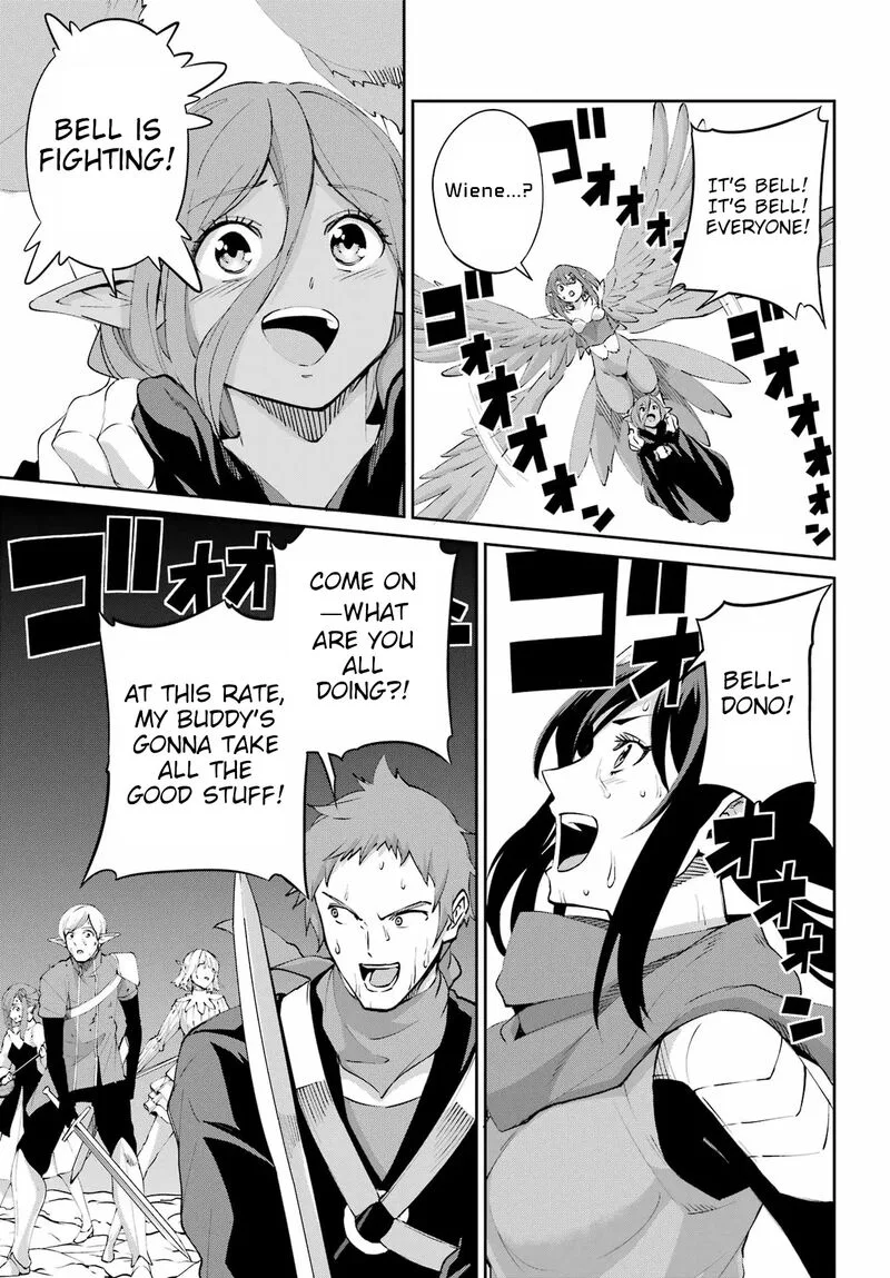 Dungeon ni Deai wo Motomeru no wa Machigatte Iru Darou ka Gaiden - Sword Oratoria Chapter 136 page 52