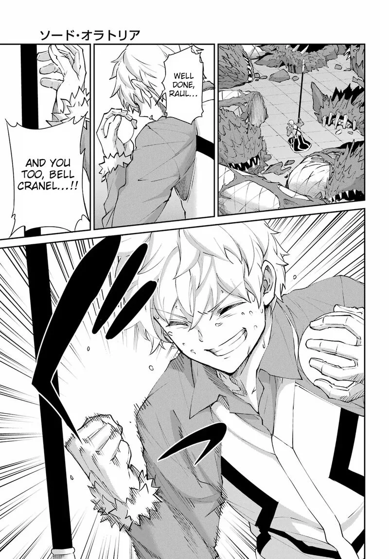 Dungeon ni Deai wo Motomeru no wa Machigatte Iru Darou ka Gaiden - Sword Oratoria Chapter 137 page 34