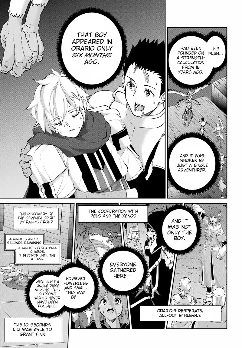 Dungeon ni Deai wo Motomeru no wa Machigatte Iru Darou ka Gaiden - Sword Oratoria Chapter 137 page 39