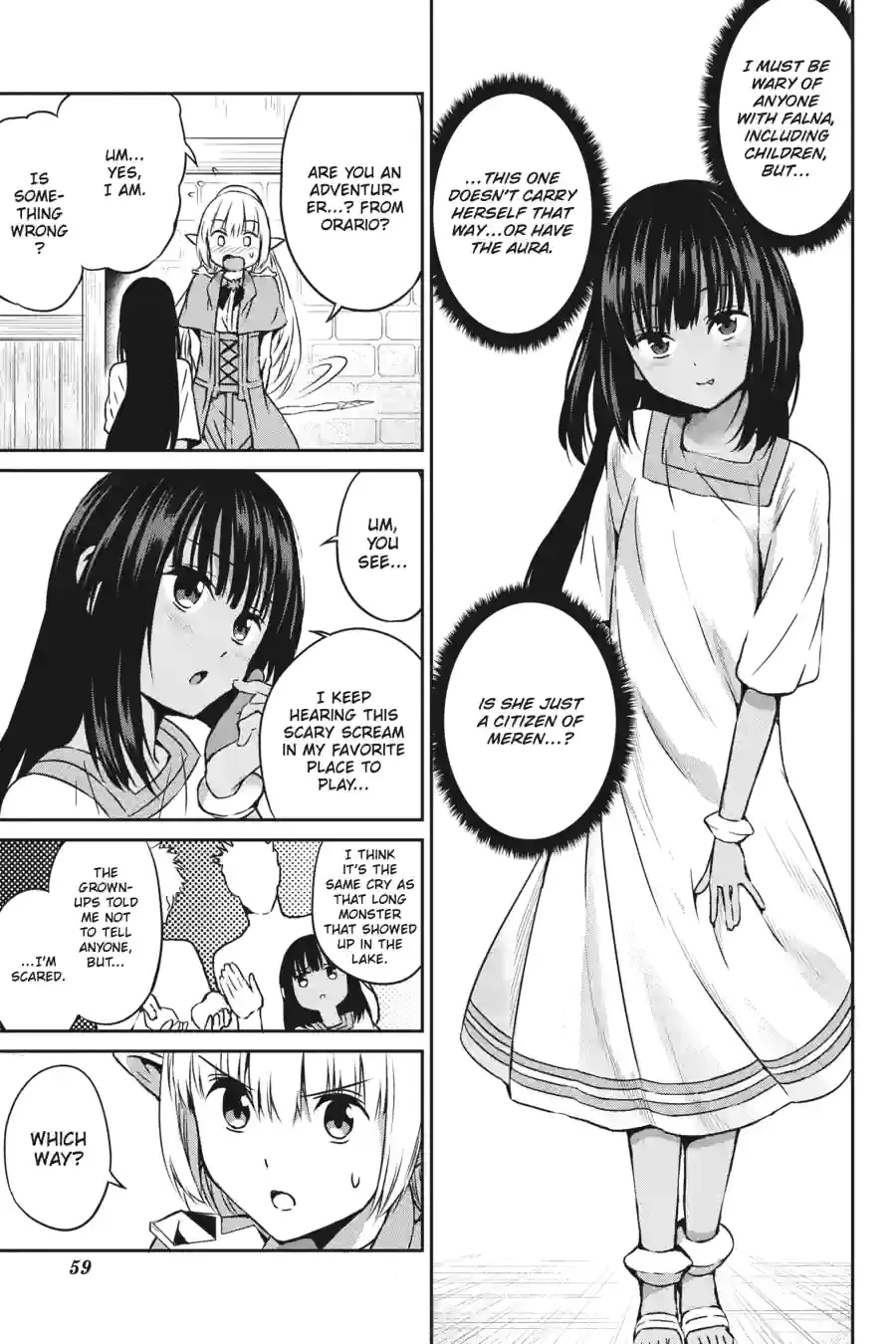 Dungeon ni Deai wo Motomeru no wa Machigatte Iru Darou ka Gaiden - Sword Oratoria Chapter 140 page 3
