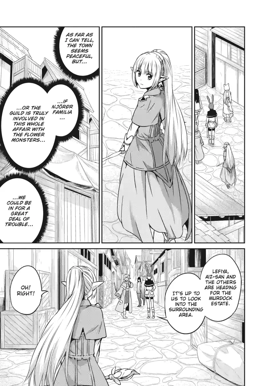 Dungeon ni Deai wo Motomeru no wa Machigatte Iru Darou ka Gaiden - Sword Oratoria Chapter 140 page 1