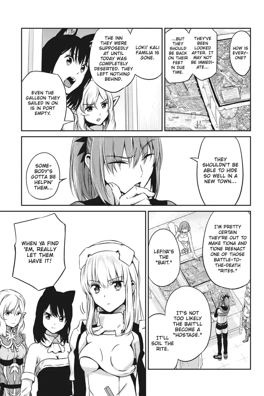 Dungeon ni Deai wo Motomeru no wa Machigatte Iru Darou ka Gaiden - Sword Oratoria Chapter 142 page 15