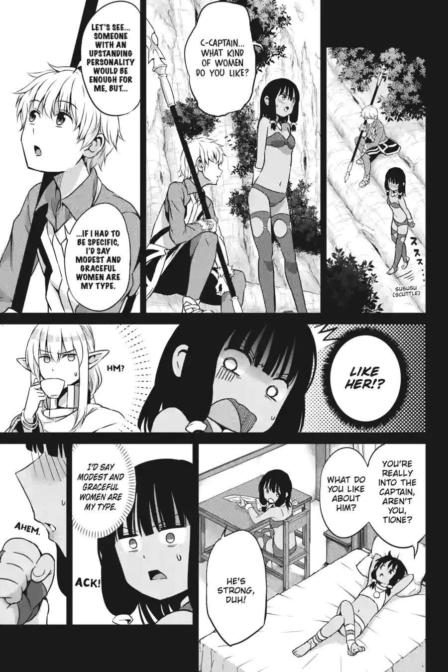Dungeon ni Deai wo Motomeru no wa Machigatte Iru Darou ka Gaiden - Sword Oratoria Chapter 142 page 9