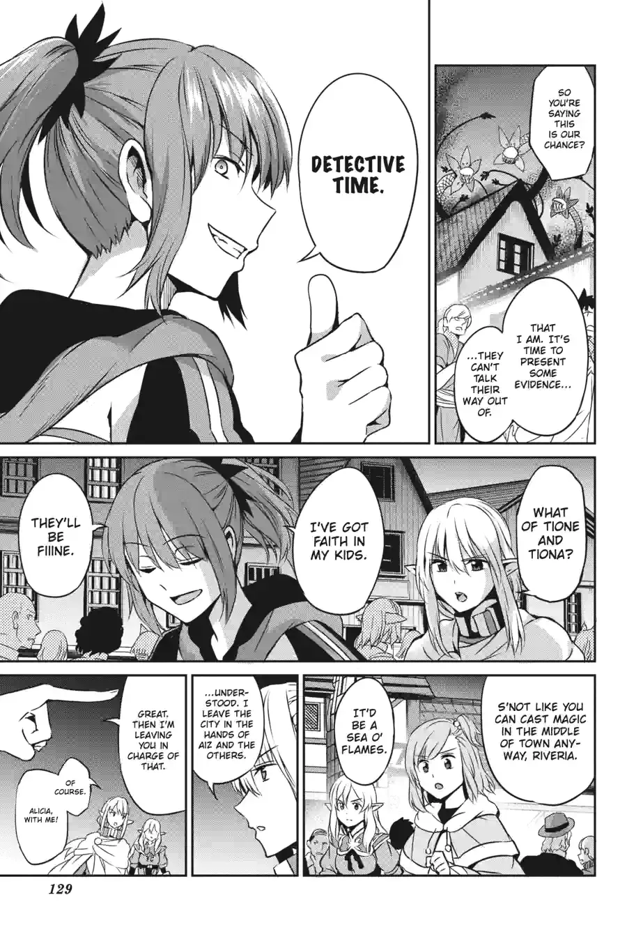 Dungeon ni Deai wo Motomeru no wa Machigatte Iru Darou ka Gaiden - Sword Oratoria Chapter 143 page 15