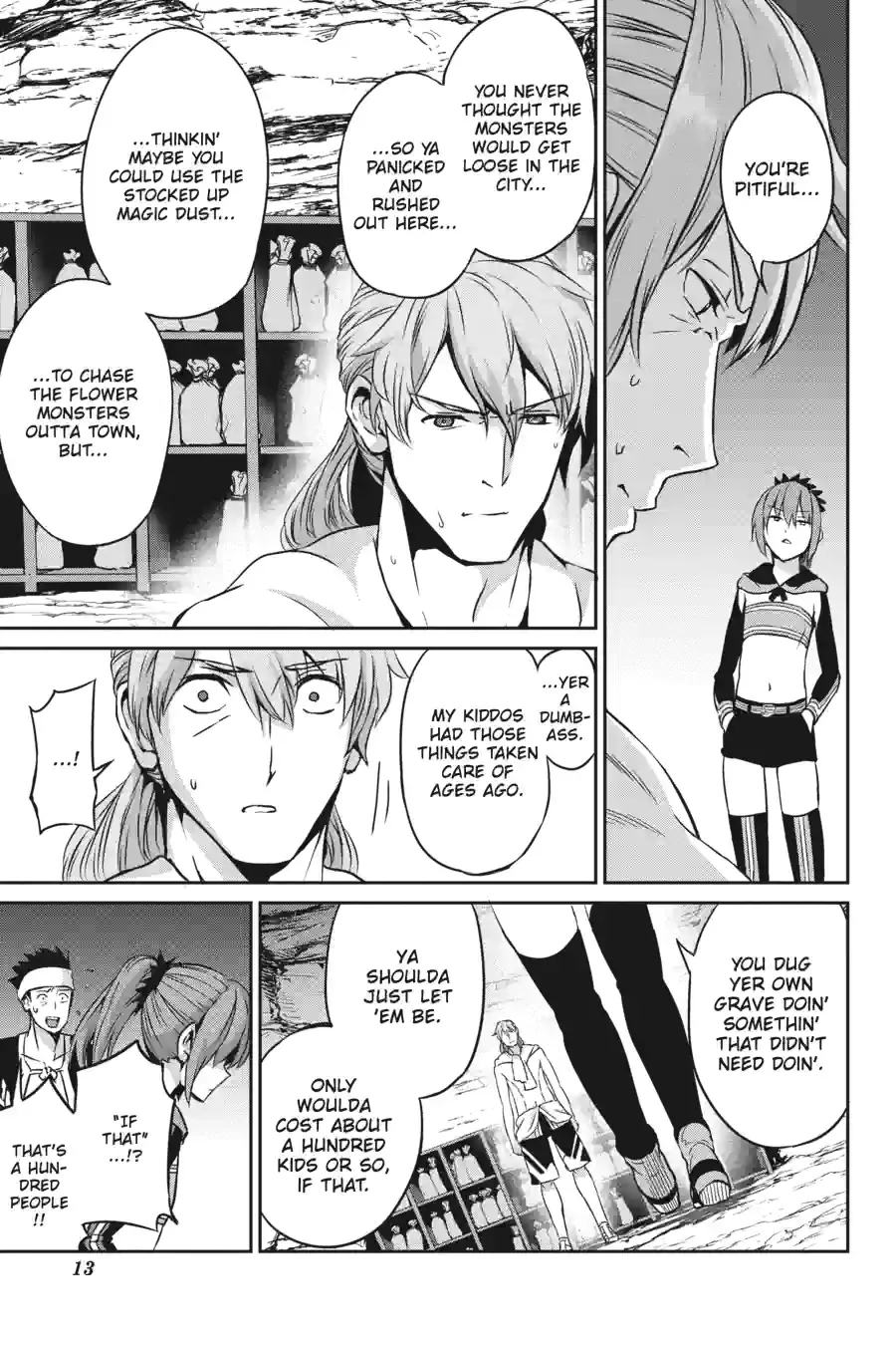Dungeon ni Deai wo Motomeru no wa Machigatte Iru Darou ka Gaiden - Sword Oratoria Chapter 147 page 11
