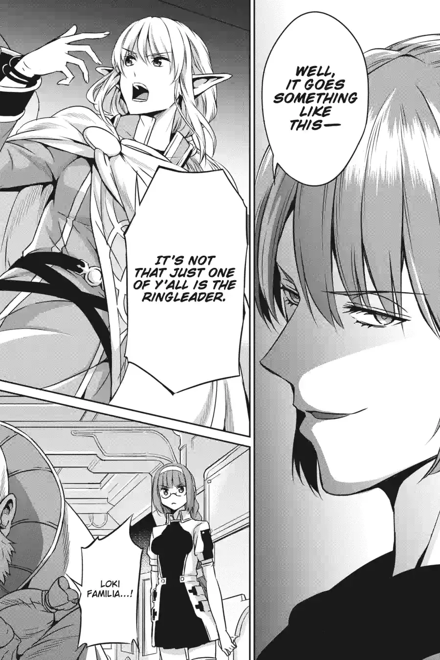 Dungeon ni Deai wo Motomeru no wa Machigatte Iru Darou ka Gaiden - Sword Oratoria Chapter 147 page 4