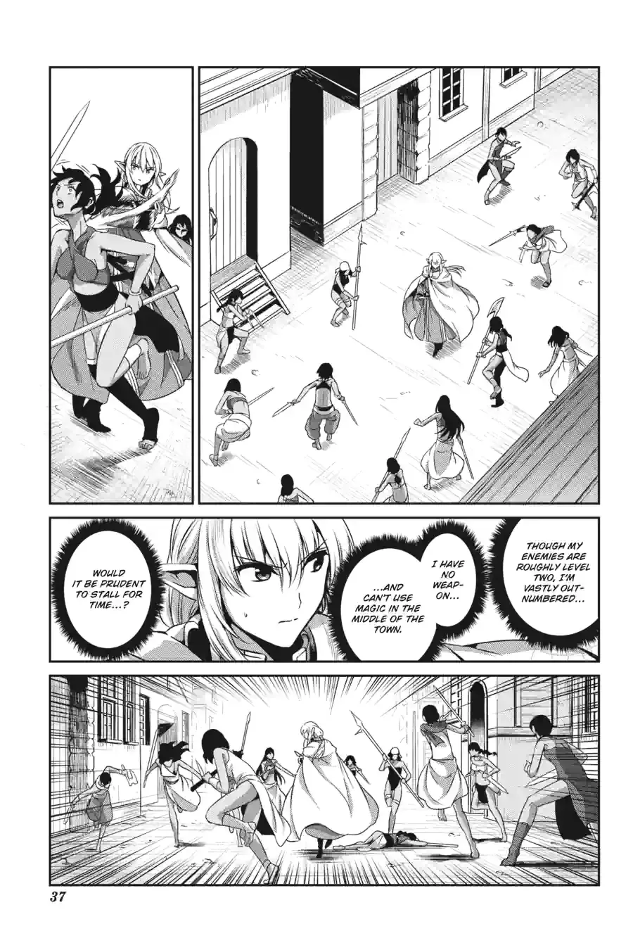 Dungeon ni Deai wo Motomeru no wa Machigatte Iru Darou ka Gaiden - Sword Oratoria Chapter 149 page 1