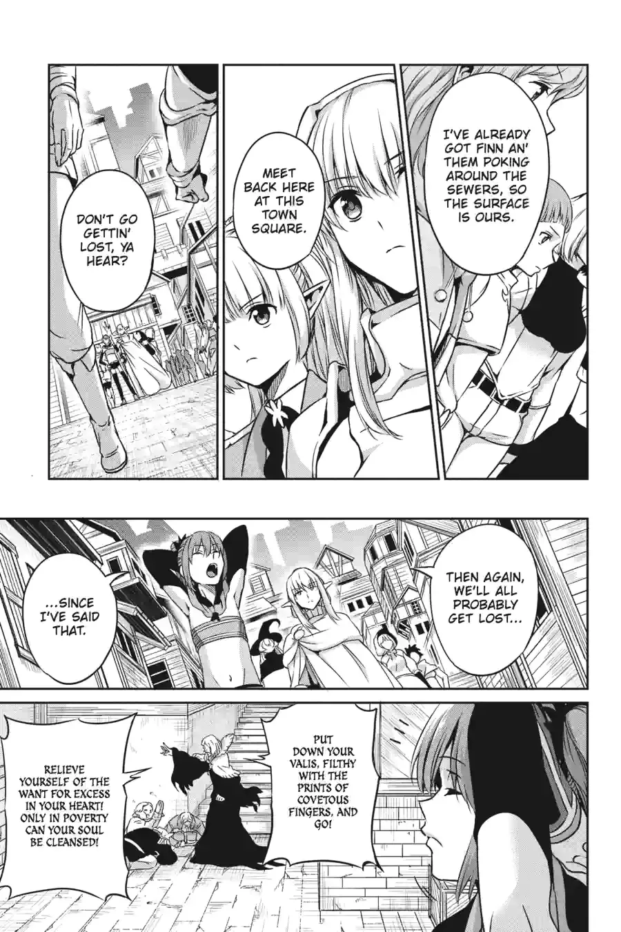 Dungeon ni Deai wo Motomeru no wa Machigatte Iru Darou ka Gaiden - Sword Oratoria Chapter 156 page 7