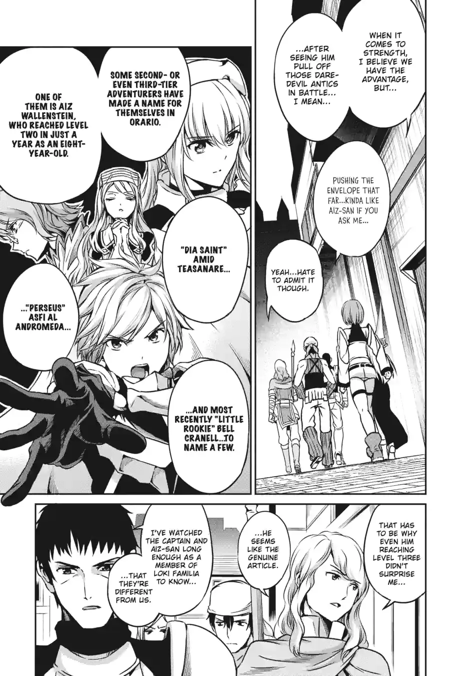 Dungeon ni Deai wo Motomeru no wa Machigatte Iru Darou ka Gaiden - Sword Oratoria Chapter 156 page 13