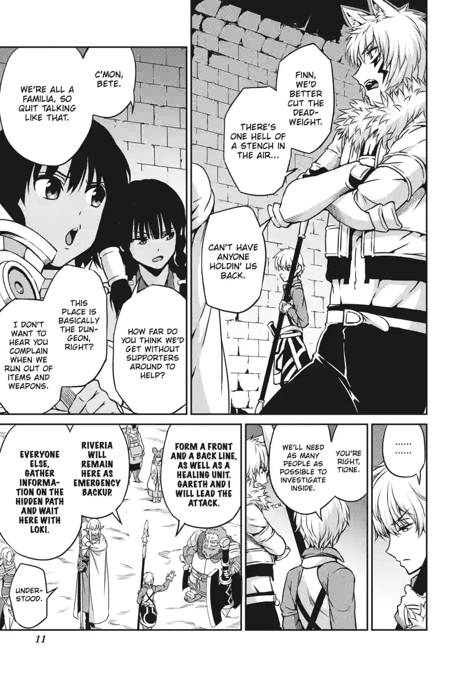 Dungeon ni Deai wo Motomeru no wa Machigatte Iru Darou ka Gaiden - Sword Oratoria Chapter 157 page 9