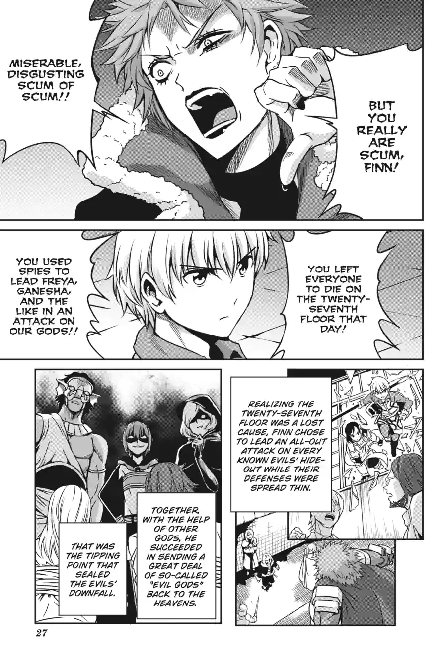 Dungeon ni Deai wo Motomeru no wa Machigatte Iru Darou ka Gaiden - Sword Oratoria Chapter 158 page 11