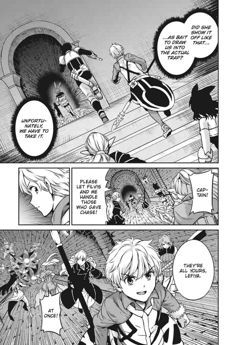 Dungeon ni Deai wo Motomeru no wa Machigatte Iru Darou ka Gaiden - Sword Oratoria Chapter 159 page 3