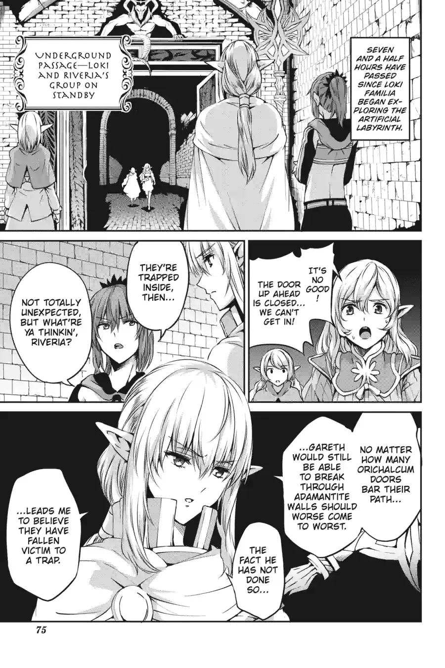 Dungeon ni Deai wo Motomeru no wa Machigatte Iru Darou ka Gaiden - Sword Oratoria Chapter 161 page 9