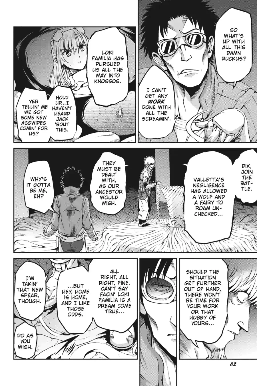 Dungeon ni Deai wo Motomeru no wa Machigatte Iru Darou ka Gaiden - Sword Oratoria Chapter 161 page 16