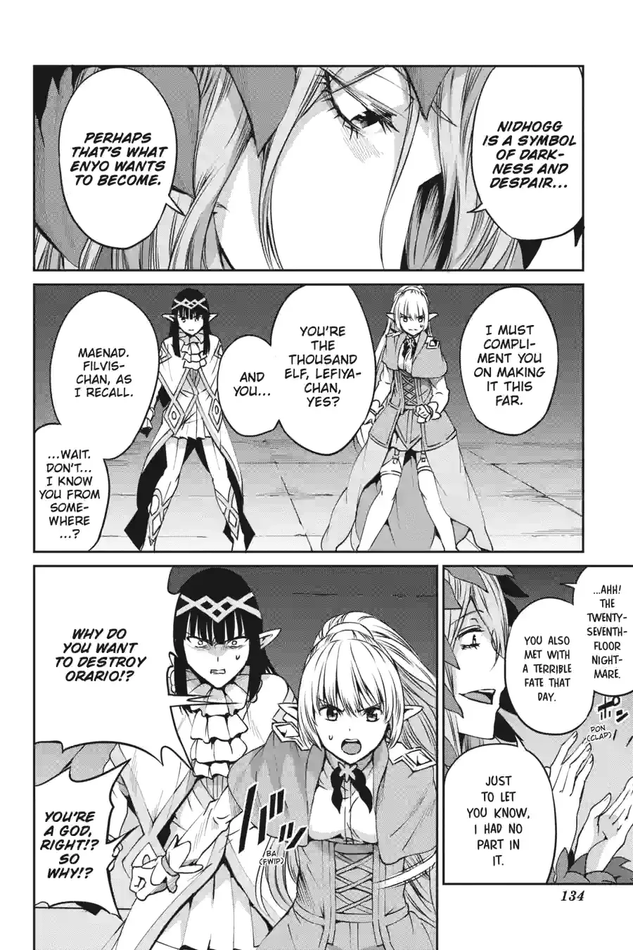 Dungeon ni Deai wo Motomeru no wa Machigatte Iru Darou ka Gaiden - Sword Oratoria Chapter 164 page 7