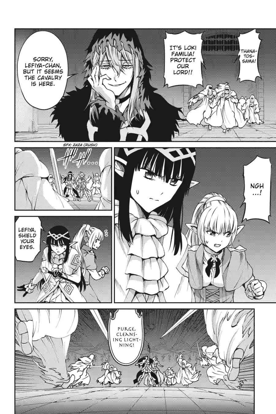 Dungeon ni Deai wo Motomeru no wa Machigatte Iru Darou ka Gaiden - Sword Oratoria Chapter 164 page 13