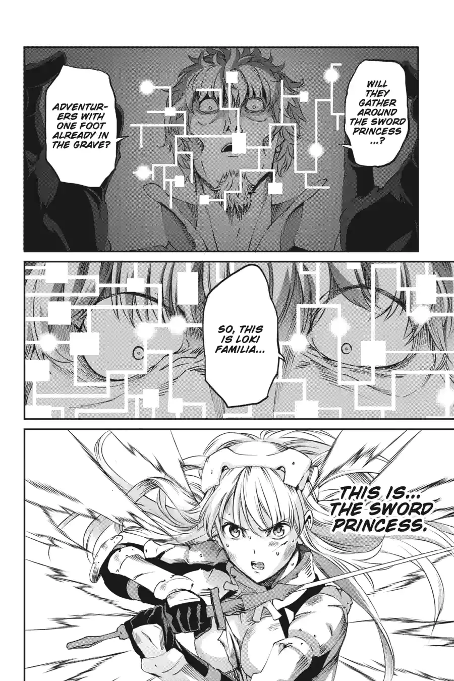 Dungeon ni Deai wo Motomeru no wa Machigatte Iru Darou ka Gaiden - Sword Oratoria Chapter 168 page 17