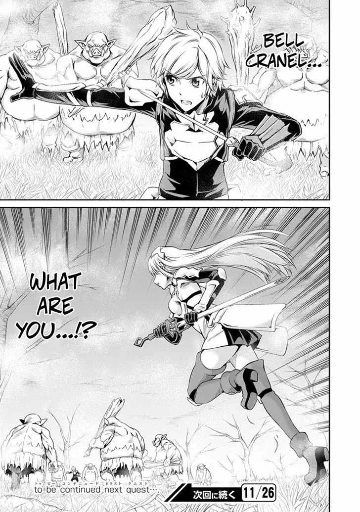 Dungeon ni Deai wo Motomeru no wa Machigatte Iru Darou ka Gaiden - Sword Oratoria Chapter 17 page 38