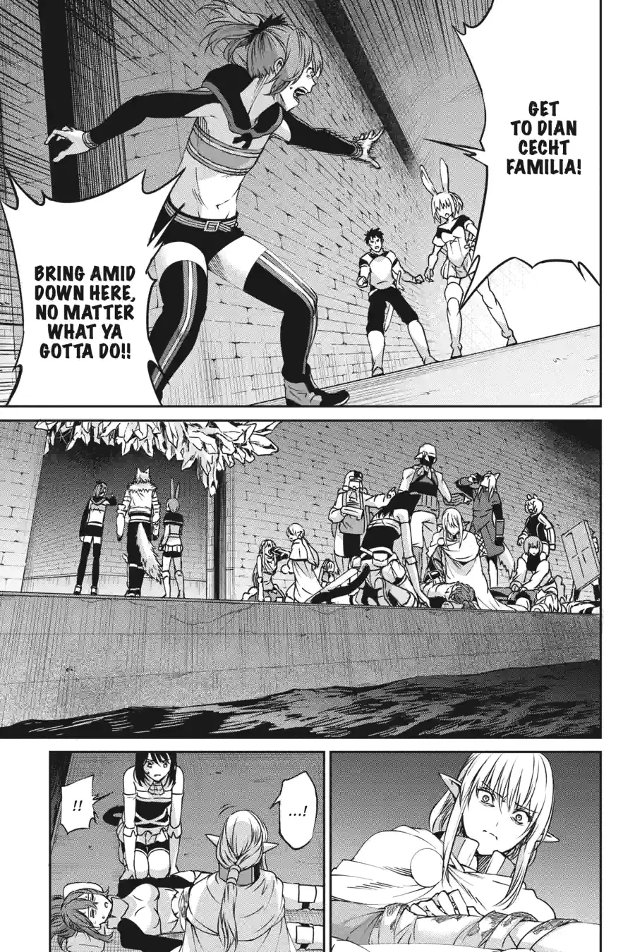 Dungeon ni Deai wo Motomeru no wa Machigatte Iru Darou ka Gaiden - Sword Oratoria Chapter 172 page 9
