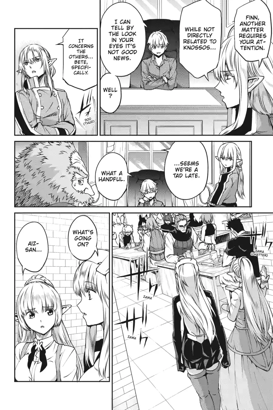Dungeon ni Deai wo Motomeru no wa Machigatte Iru Darou ka Gaiden - Sword Oratoria Chapter 174 page 18