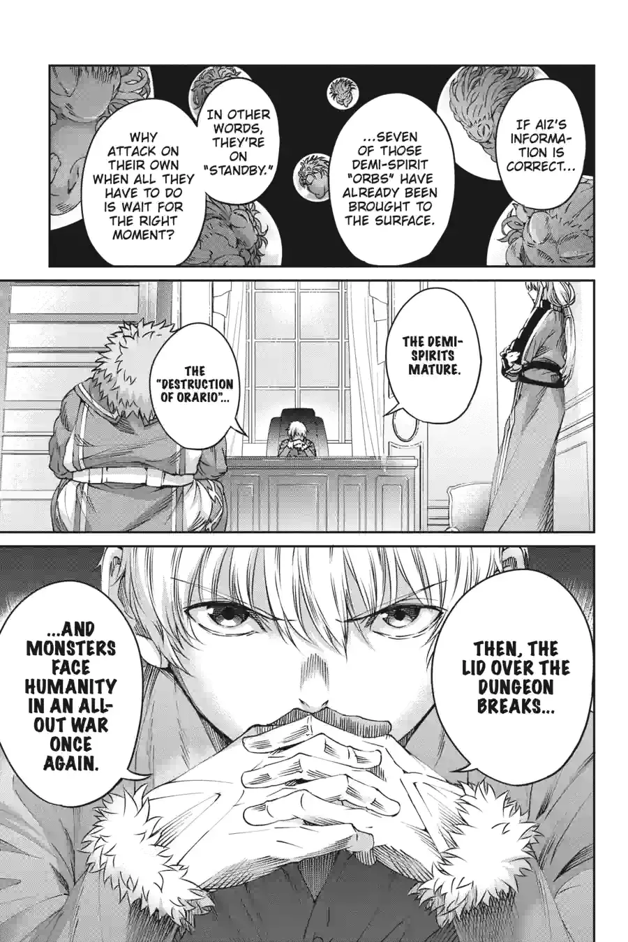 Dungeon ni Deai wo Motomeru no wa Machigatte Iru Darou ka Gaiden - Sword Oratoria Chapter 174 page 15