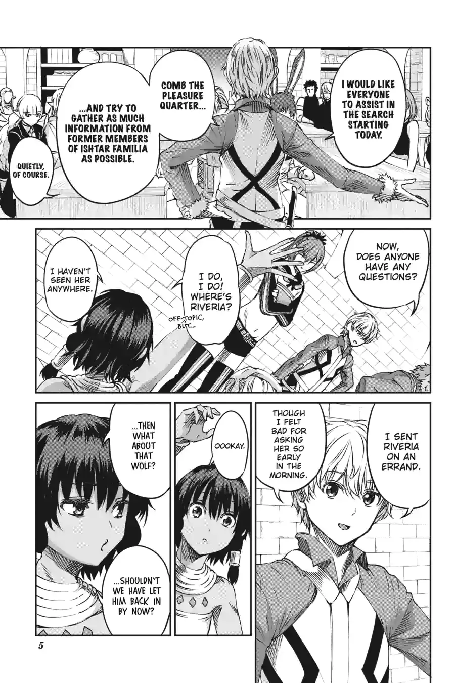 Dungeon ni Deai wo Motomeru no wa Machigatte Iru Darou ka Gaiden - Sword Oratoria Chapter 178 page 3