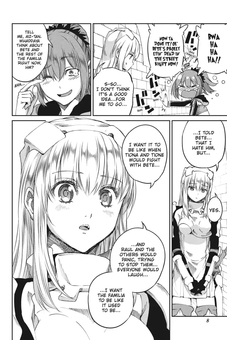 Dungeon ni Deai wo Motomeru no wa Machigatte Iru Darou ka Gaiden - Sword Oratoria Chapter 178 page 6
