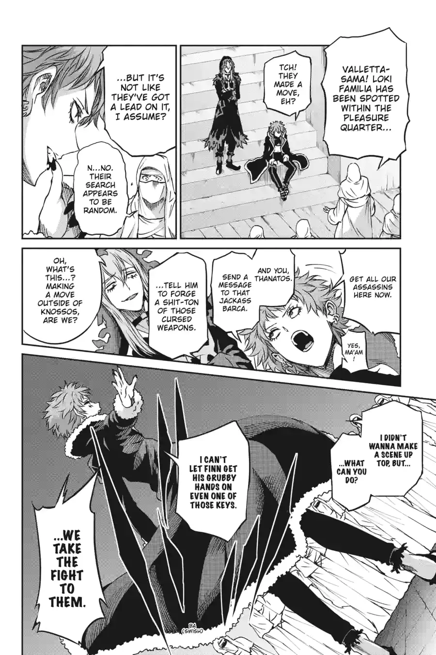 Dungeon ni Deai wo Motomeru no wa Machigatte Iru Darou ka Gaiden - Sword Oratoria Chapter 182 page 7