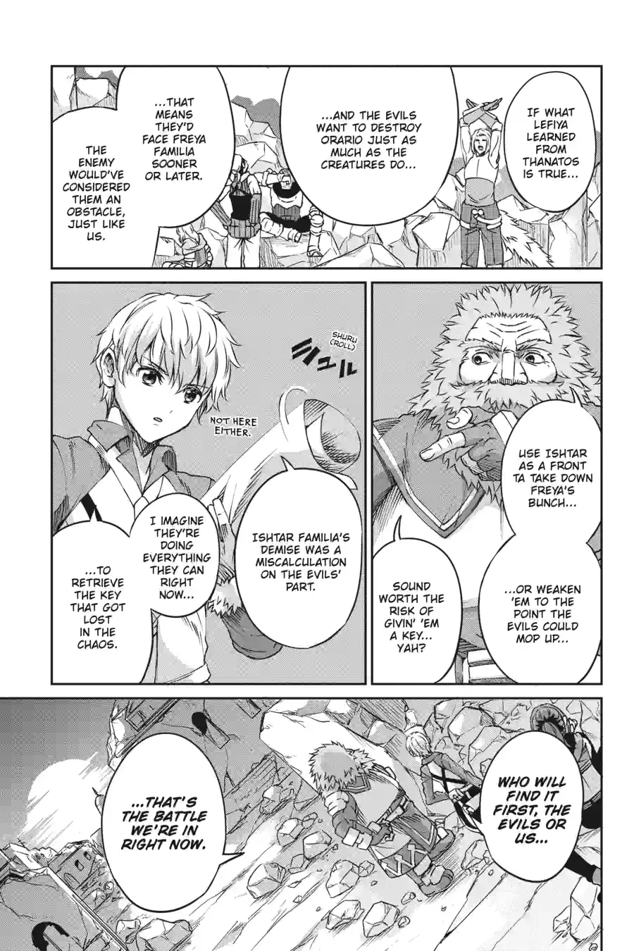 Dungeon ni Deai wo Motomeru no wa Machigatte Iru Darou ka Gaiden - Sword Oratoria Chapter 182 page 6