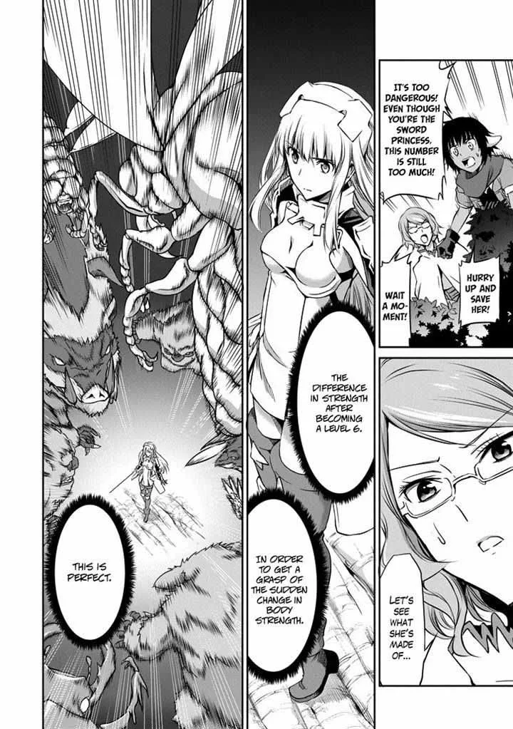Dungeon ni Deai wo Motomeru no wa Machigatte Iru Darou ka Gaiden - Sword Oratoria Chapter 19 page 34