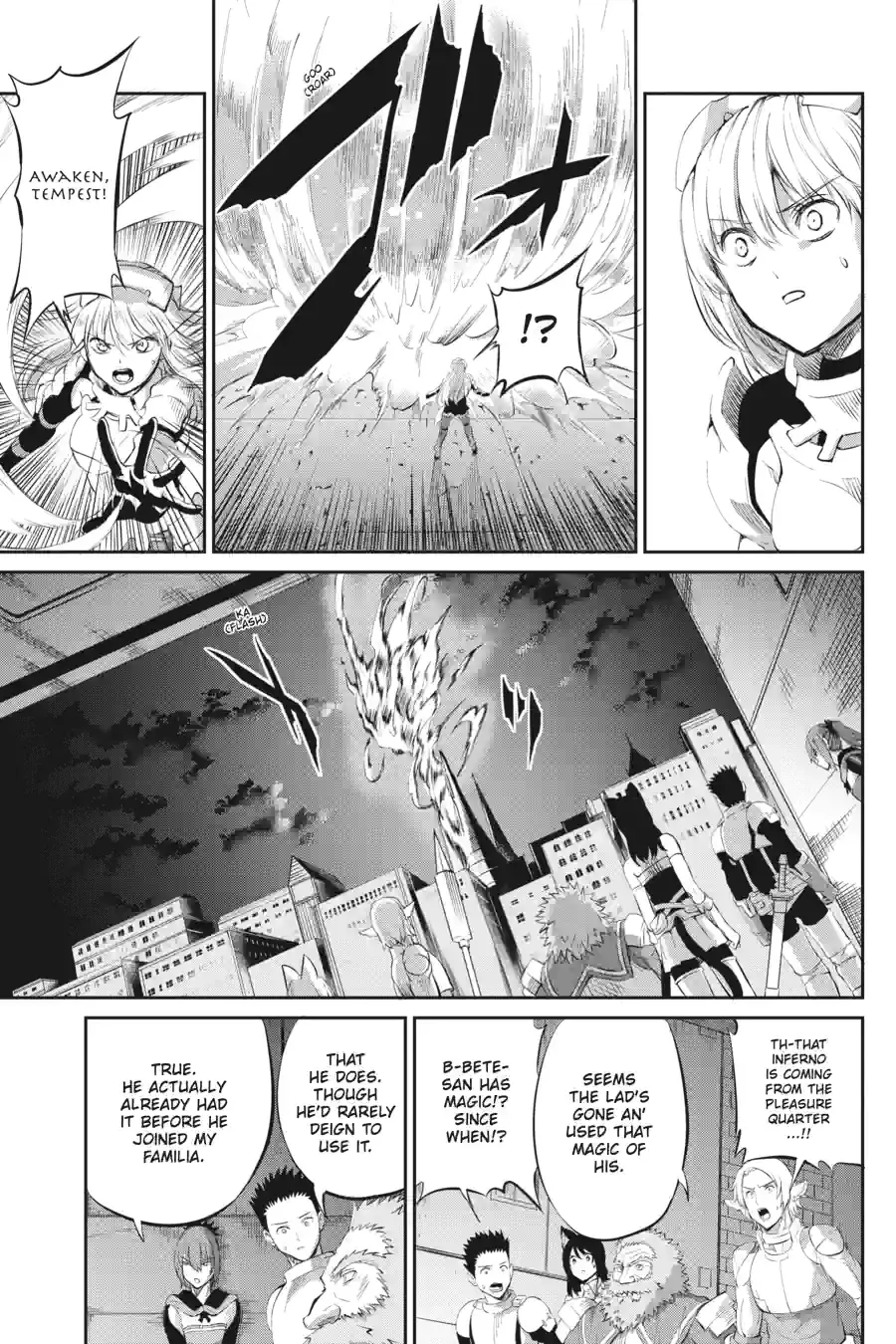 Dungeon ni Deai wo Motomeru no wa Machigatte Iru Darou ka Gaiden - Sword Oratoria Chapter 194 page 1