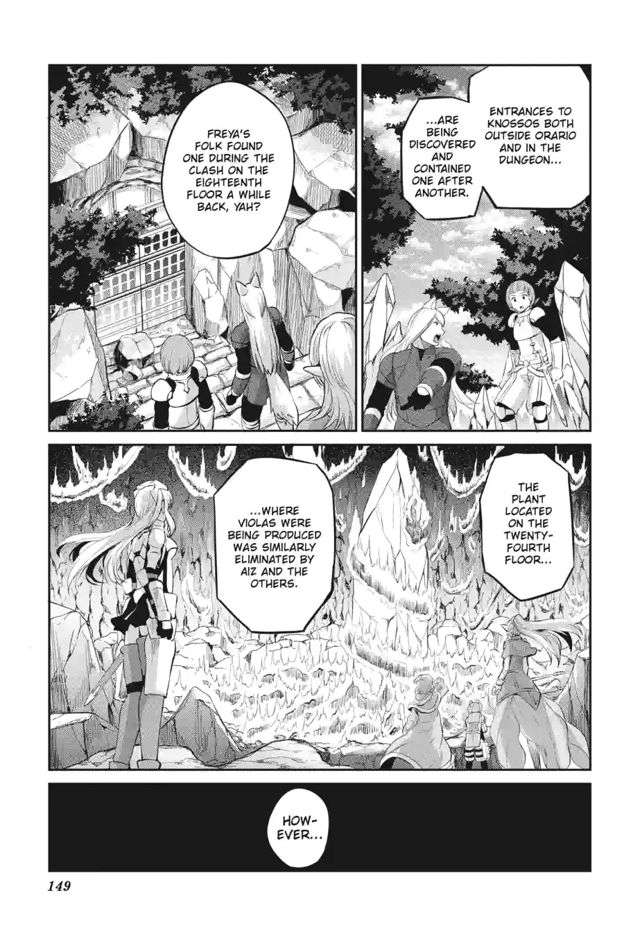 Dungeon ni Deai wo Motomeru no wa Machigatte Iru Darou ka Gaiden - Sword Oratoria Chapter 198 page 3