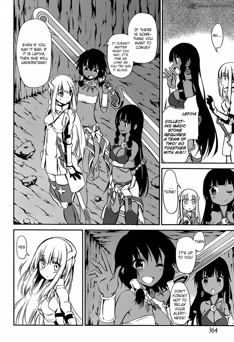 Dungeon ni Deai wo Motomeru no wa Machigatte Iru Darou ka Gaiden - Sword Oratoria Chapter 2 page 14