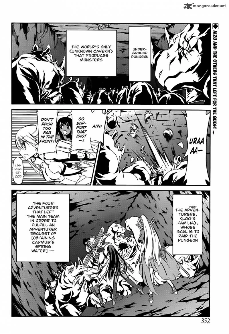 Dungeon ni Deai wo Motomeru no wa Machigatte Iru Darou ka Gaiden - Sword Oratoria Chapter 2 page 2