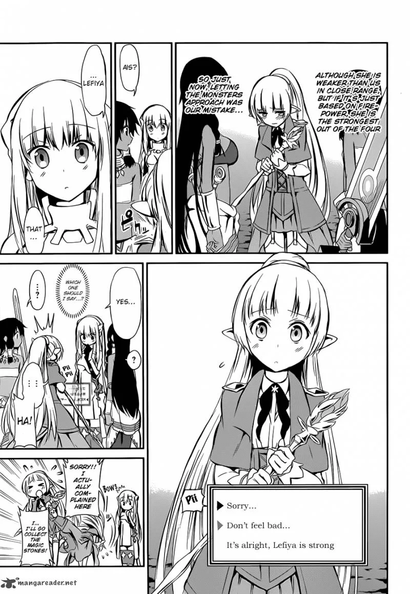 Dungeon ni Deai wo Motomeru no wa Machigatte Iru Darou ka Gaiden - Sword Oratoria Chapter 2 page 13