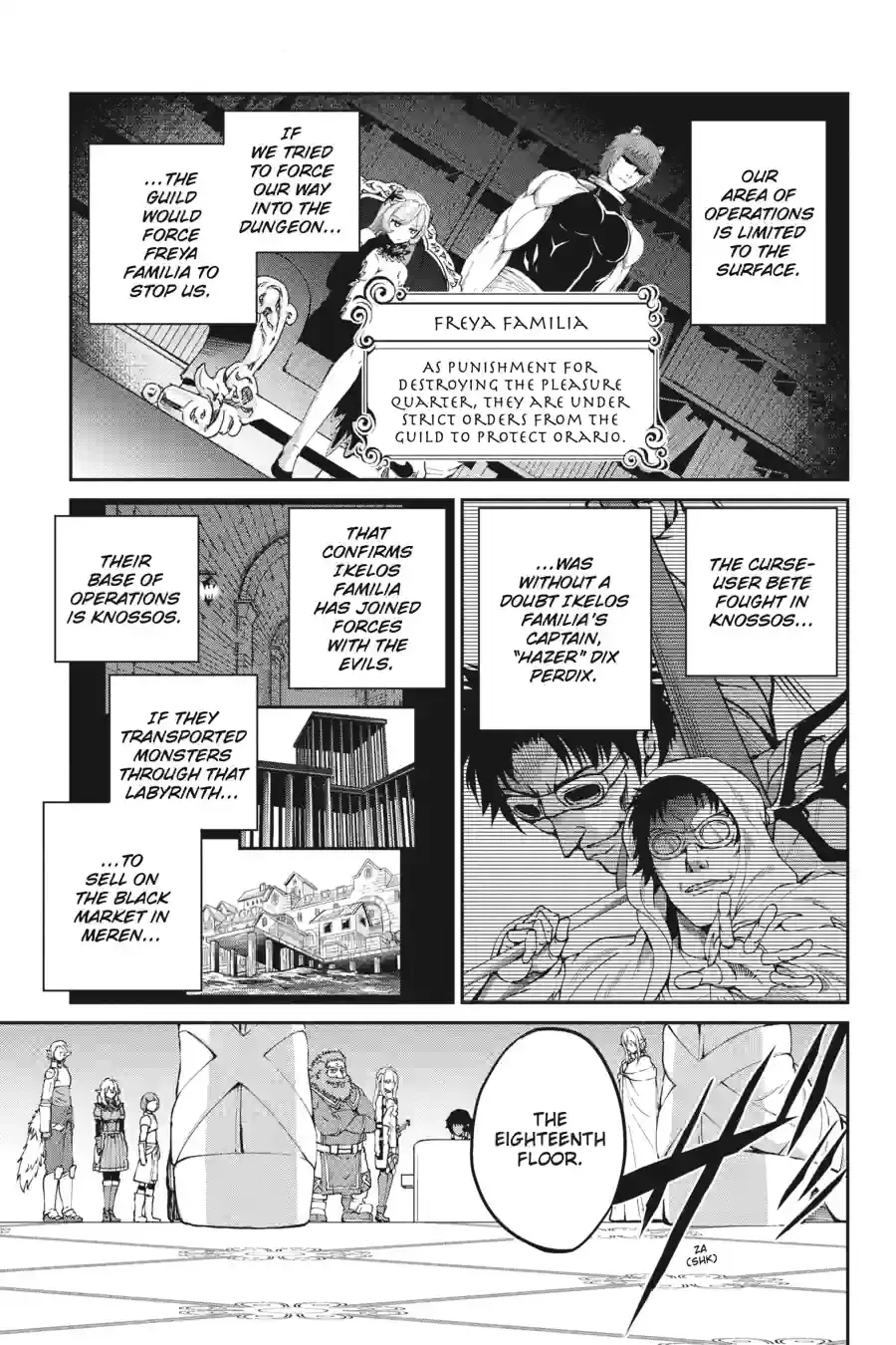 Dungeon ni Deai wo Motomeru no wa Machigatte Iru Darou ka Gaiden - Sword Oratoria Chapter 202 page 17