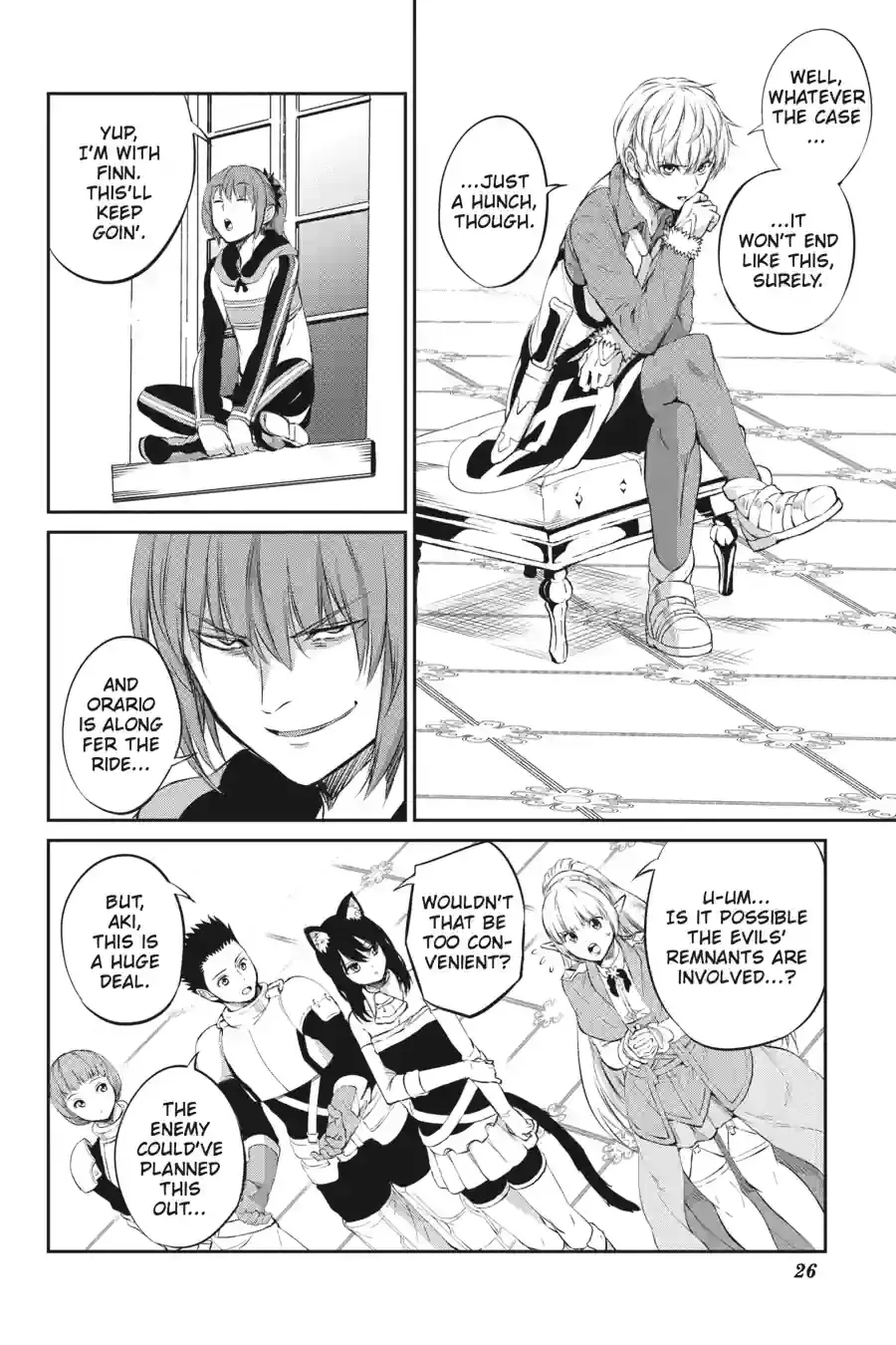 Dungeon ni Deai wo Motomeru no wa Machigatte Iru Darou ka Gaiden - Sword Oratoria Chapter 202 page 8