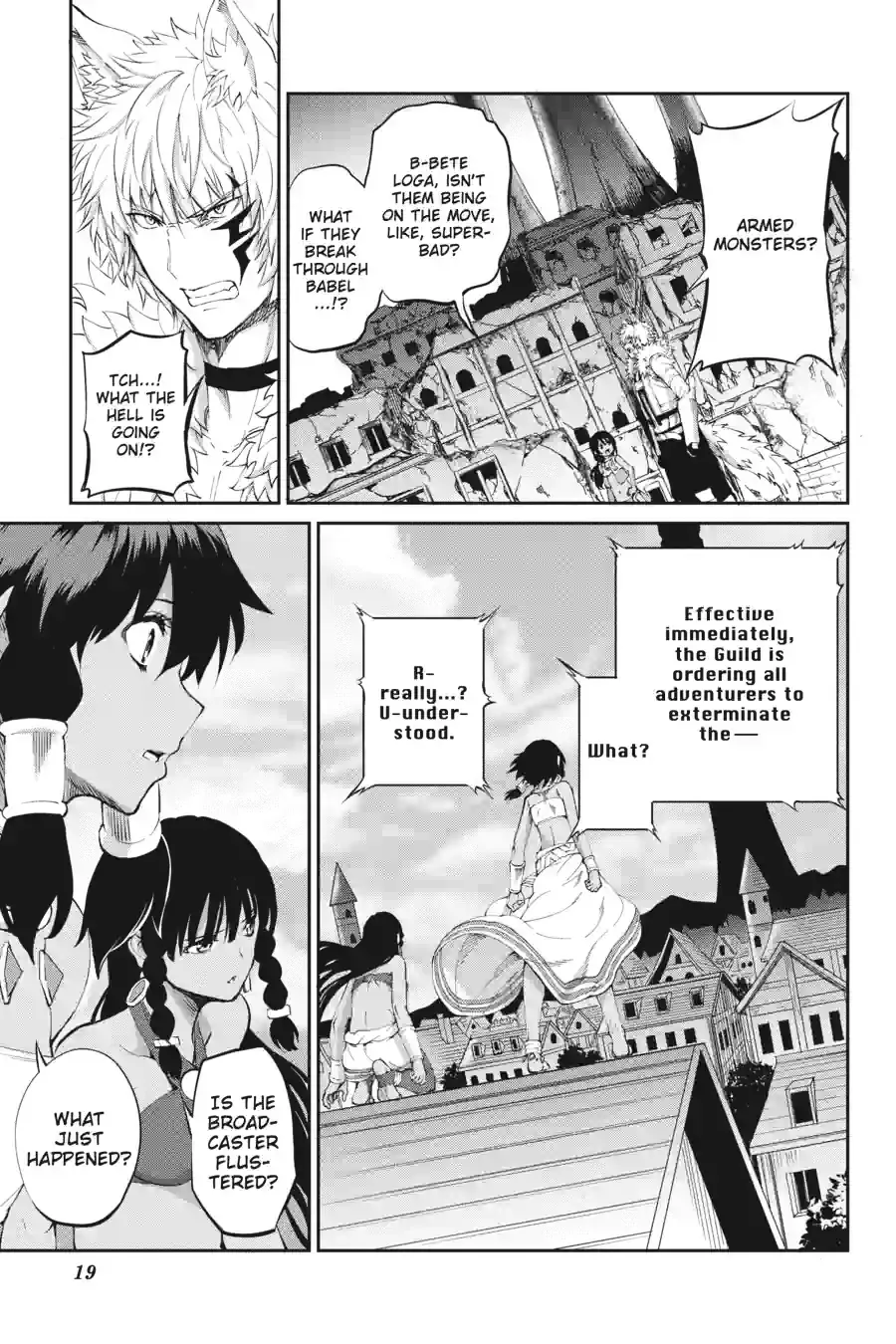 Dungeon ni Deai wo Motomeru no wa Machigatte Iru Darou ka Gaiden - Sword Oratoria Chapter 202 page 1