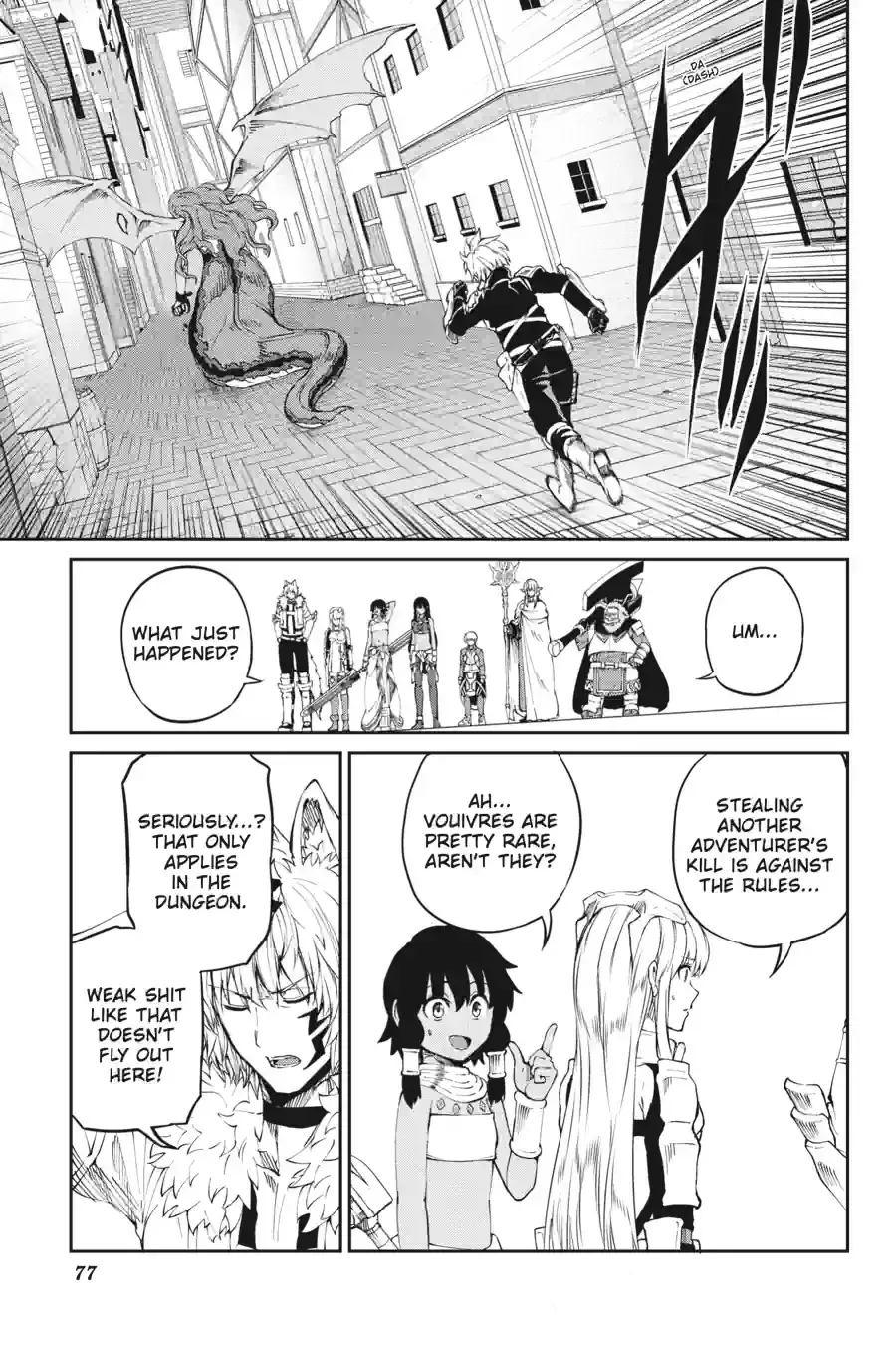 Dungeon ni Deai wo Motomeru no wa Machigatte Iru Darou ka Gaiden - Sword Oratoria Chapter 205 page 8