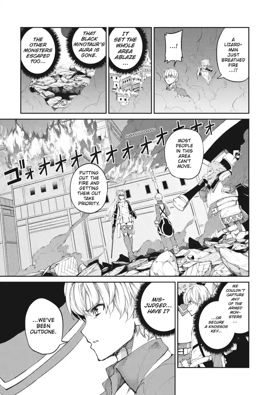 Dungeon ni Deai wo Motomeru no wa Machigatte Iru Darou ka Gaiden - Sword Oratoria Chapter 209 page 8