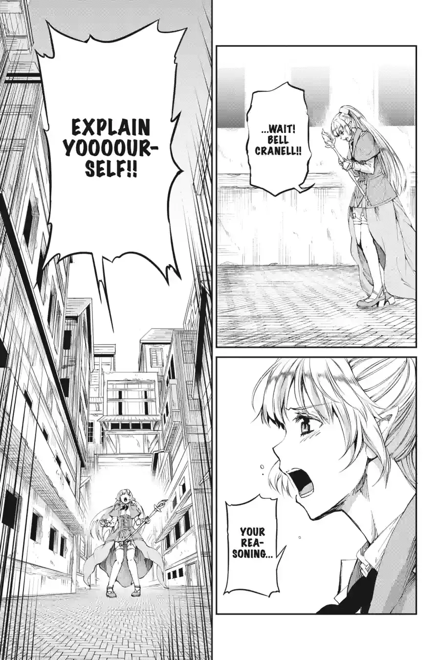Dungeon ni Deai wo Motomeru no wa Machigatte Iru Darou ka Gaiden - Sword Oratoria Chapter 209 page 18