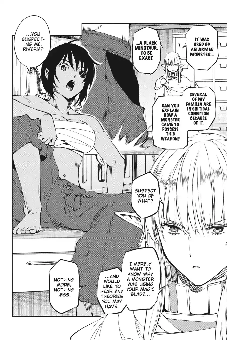 Dungeon ni Deai wo Motomeru no wa Machigatte Iru Darou ka Gaiden - Sword Oratoria Chapter 210 page 16
